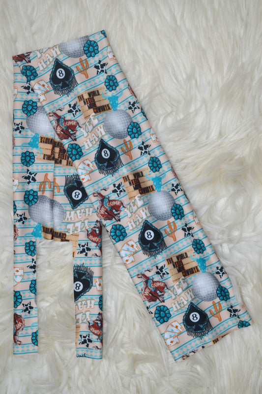 Beige Yee Haw Tail Bag