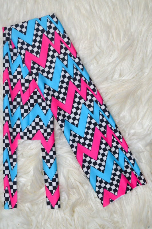 Retro Zig Zag Tail Bag