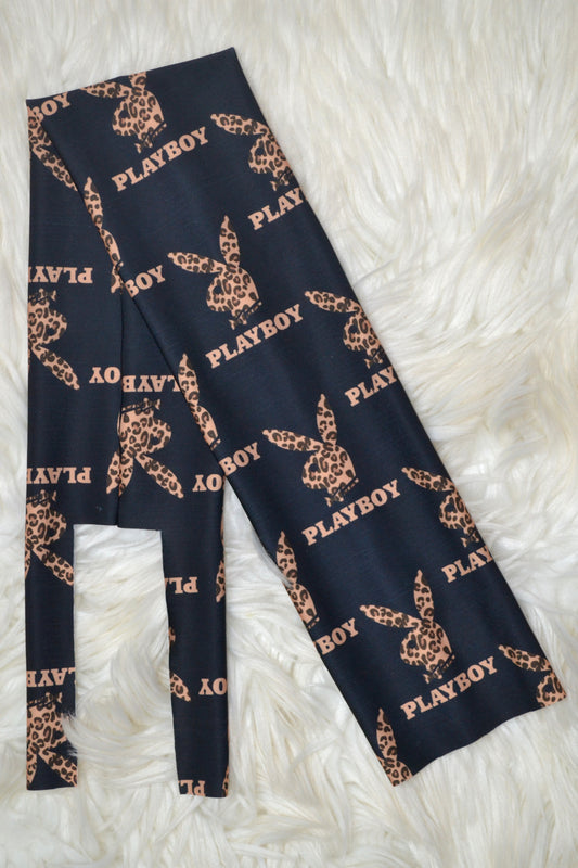 Cheetah Bunny Tail Bag