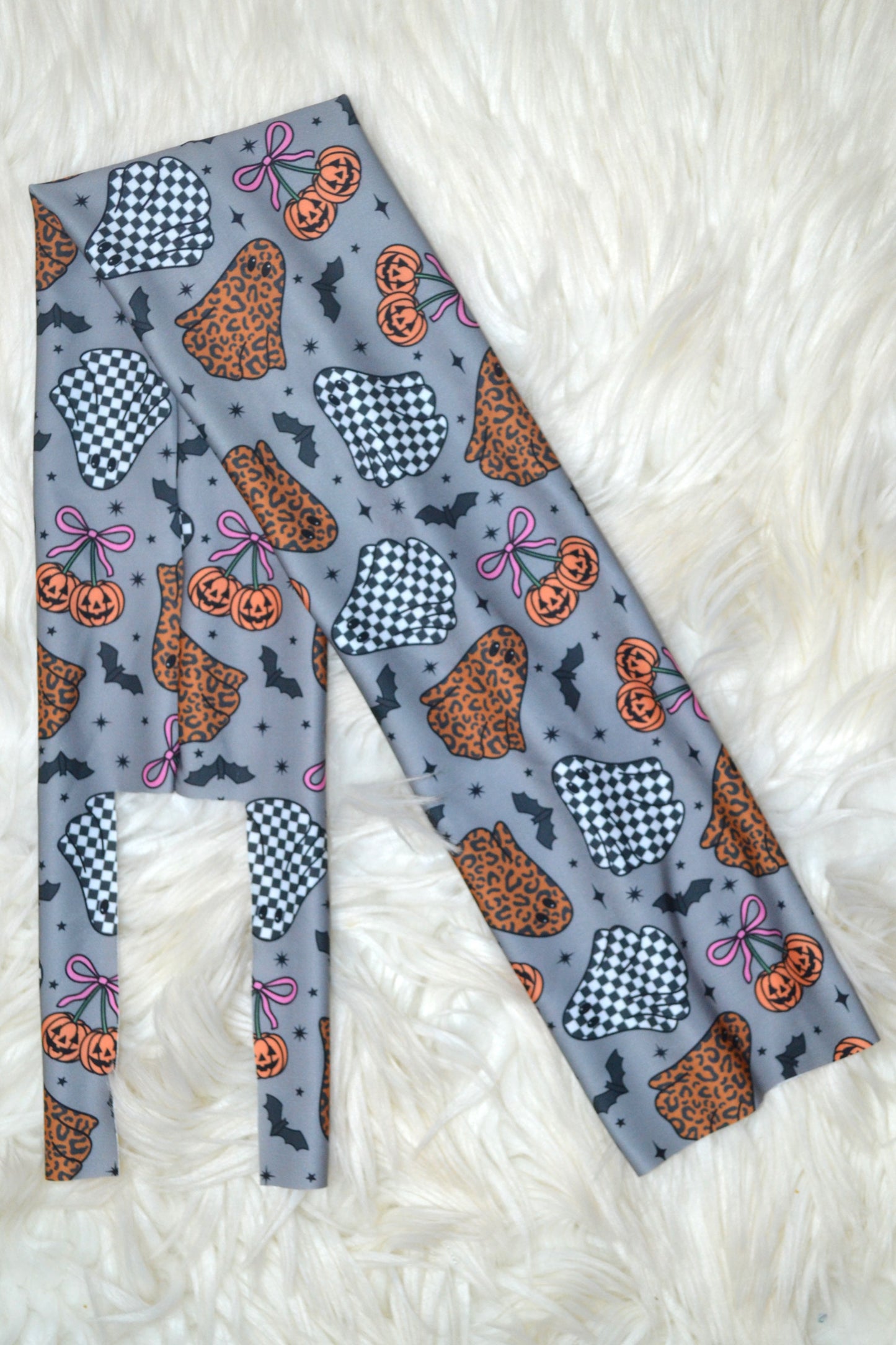 Cheetah and Checker Ghosts Tail Bag