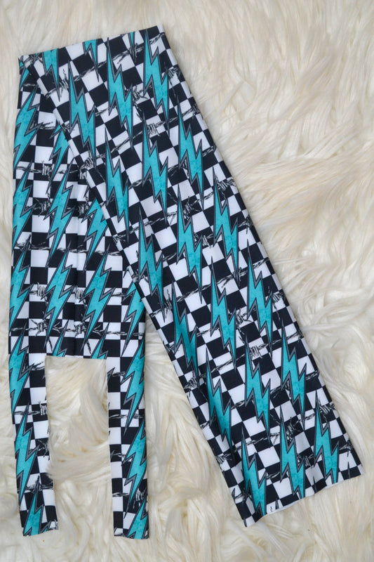 Lightning Barbed Wire Tail Bag