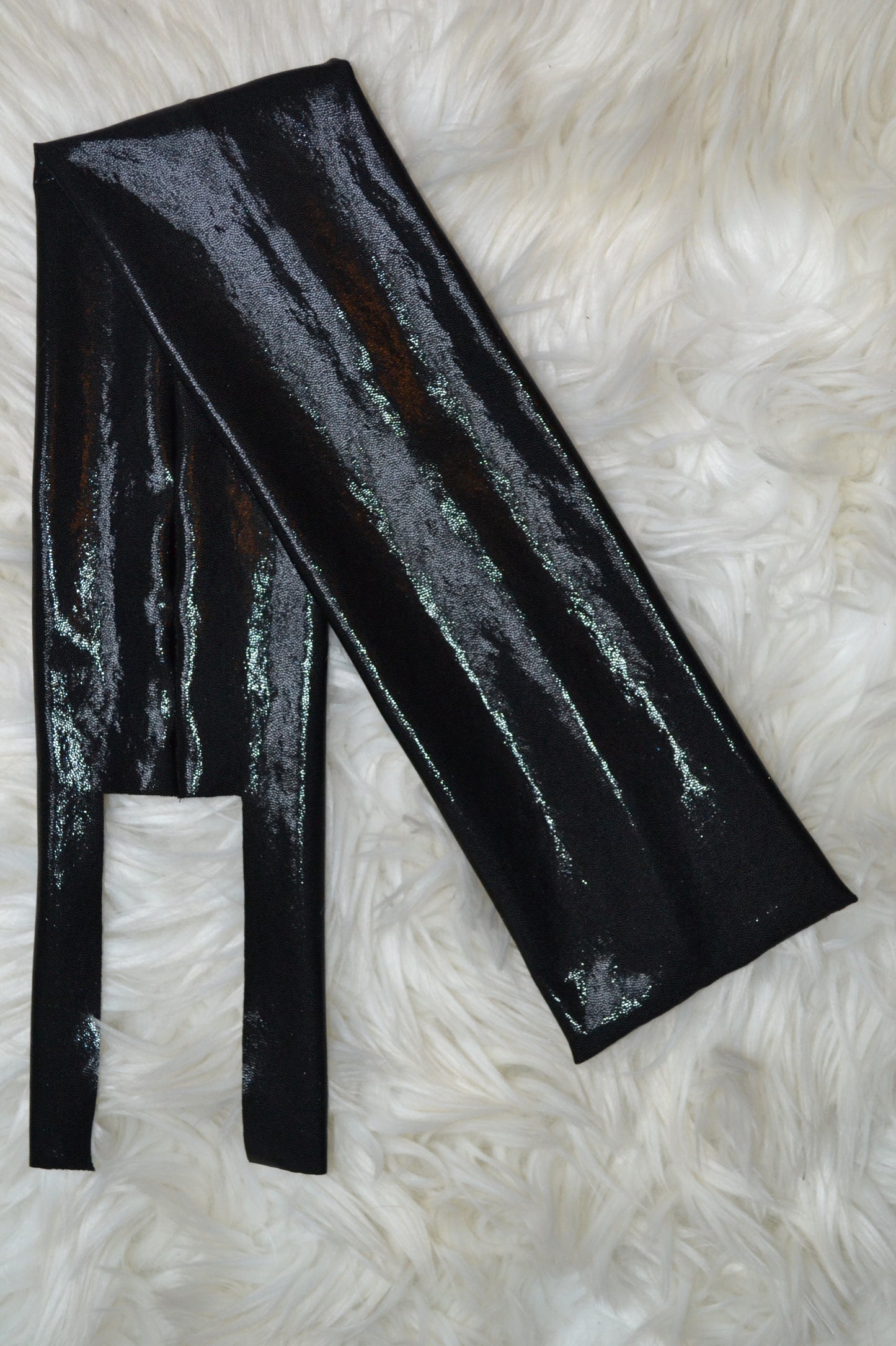 Black Sparkle Shimmer Tail Bag