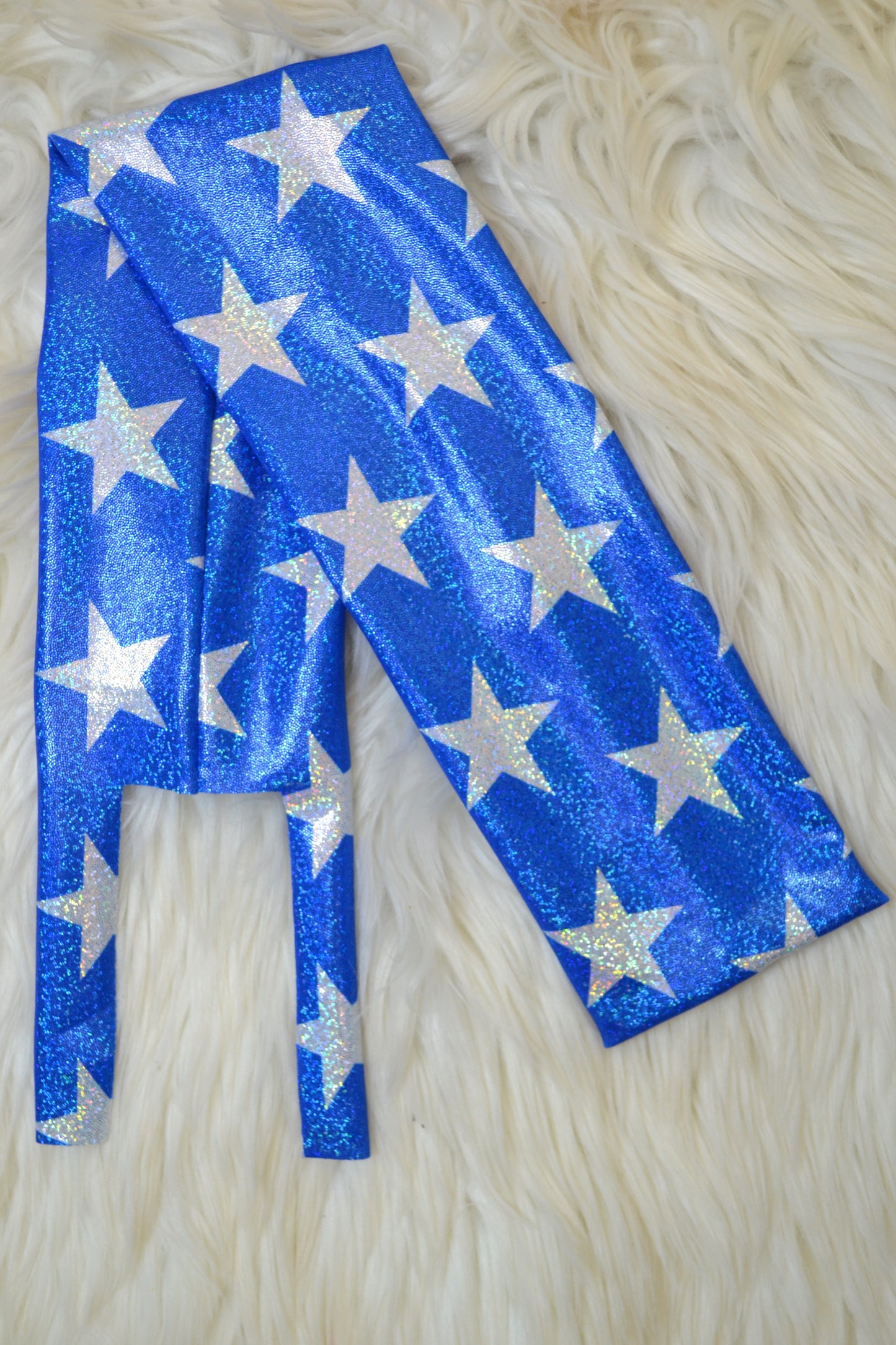 Blue Stars Tail Bag Sparkle Shimmer