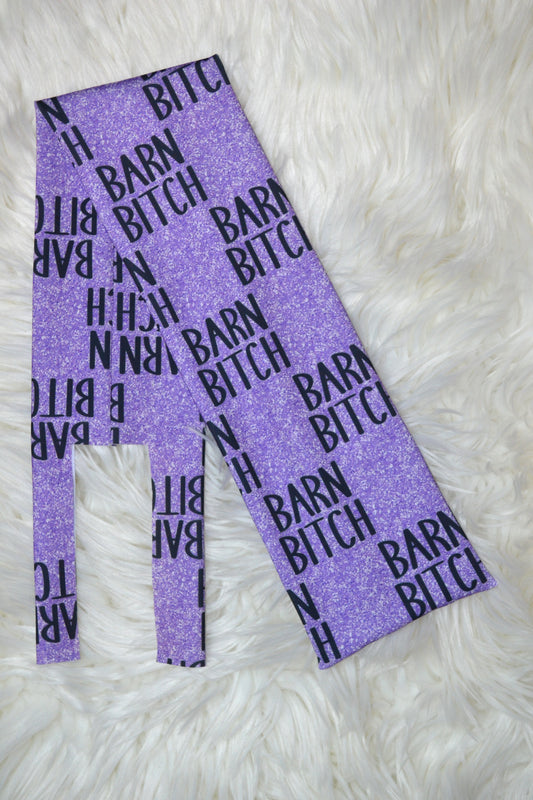 Barn Bitch Tail Bag Faux Glitter