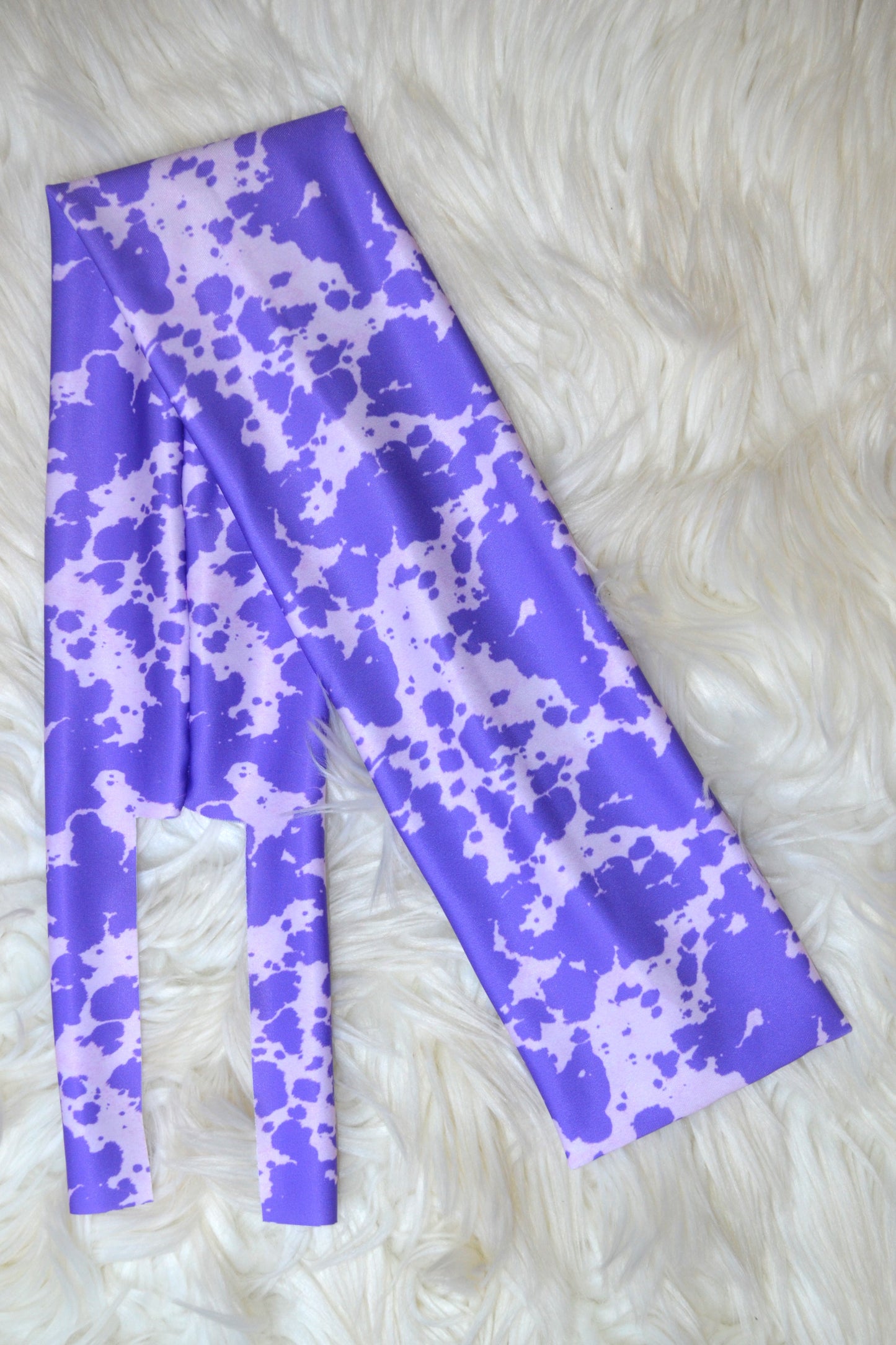 Purple Cow Tail Bag