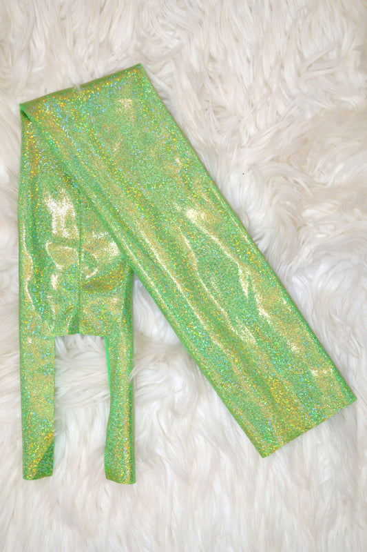 Green Tail Bag Holographic