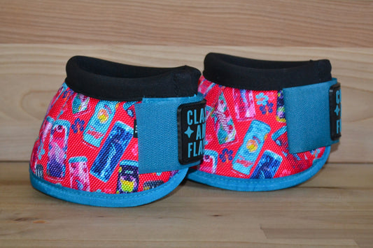 Neon Energy Cans Bell Boots