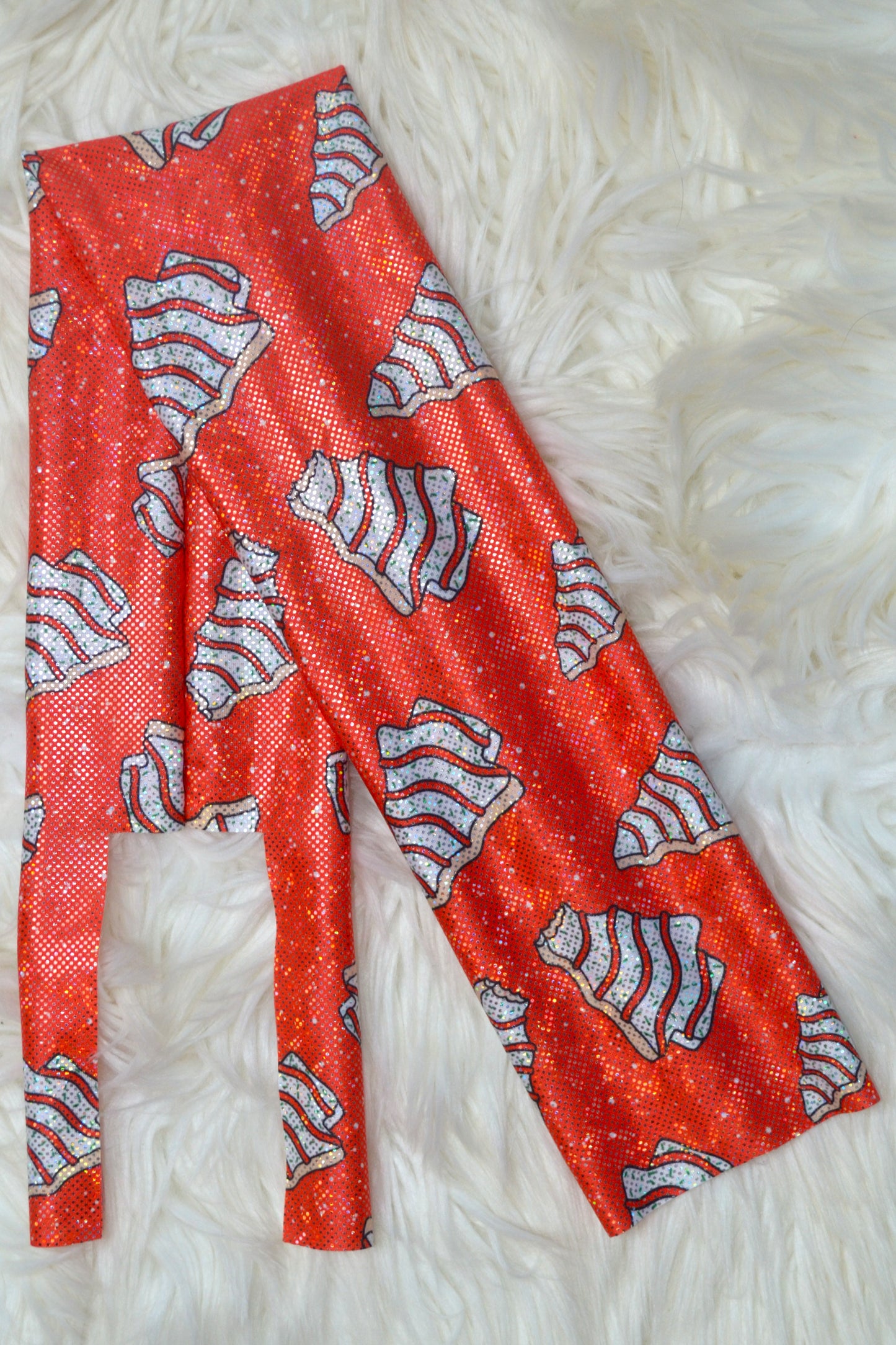 Christmas Cakes Tail Bag Holographic