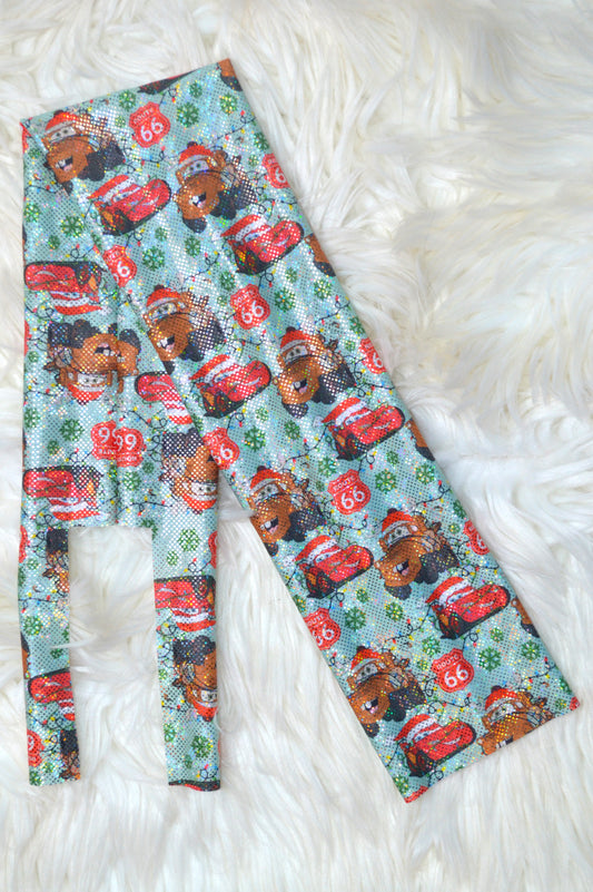 Christmas Racing Tail Bag Holographic