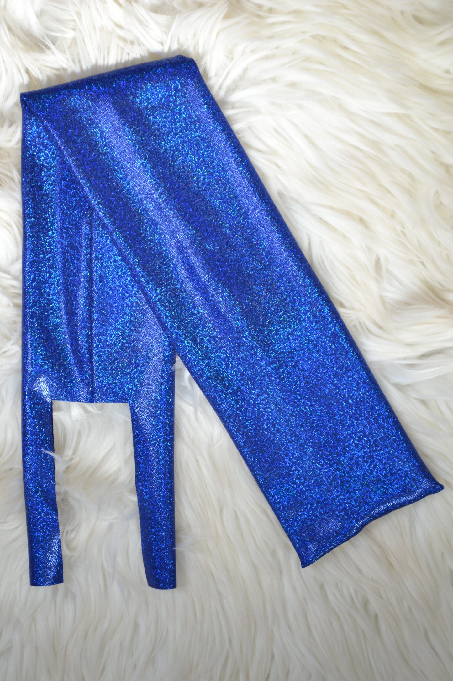 Royal Blue Tail Bag Holographic