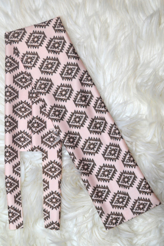 Beige Aztec Tail Bag