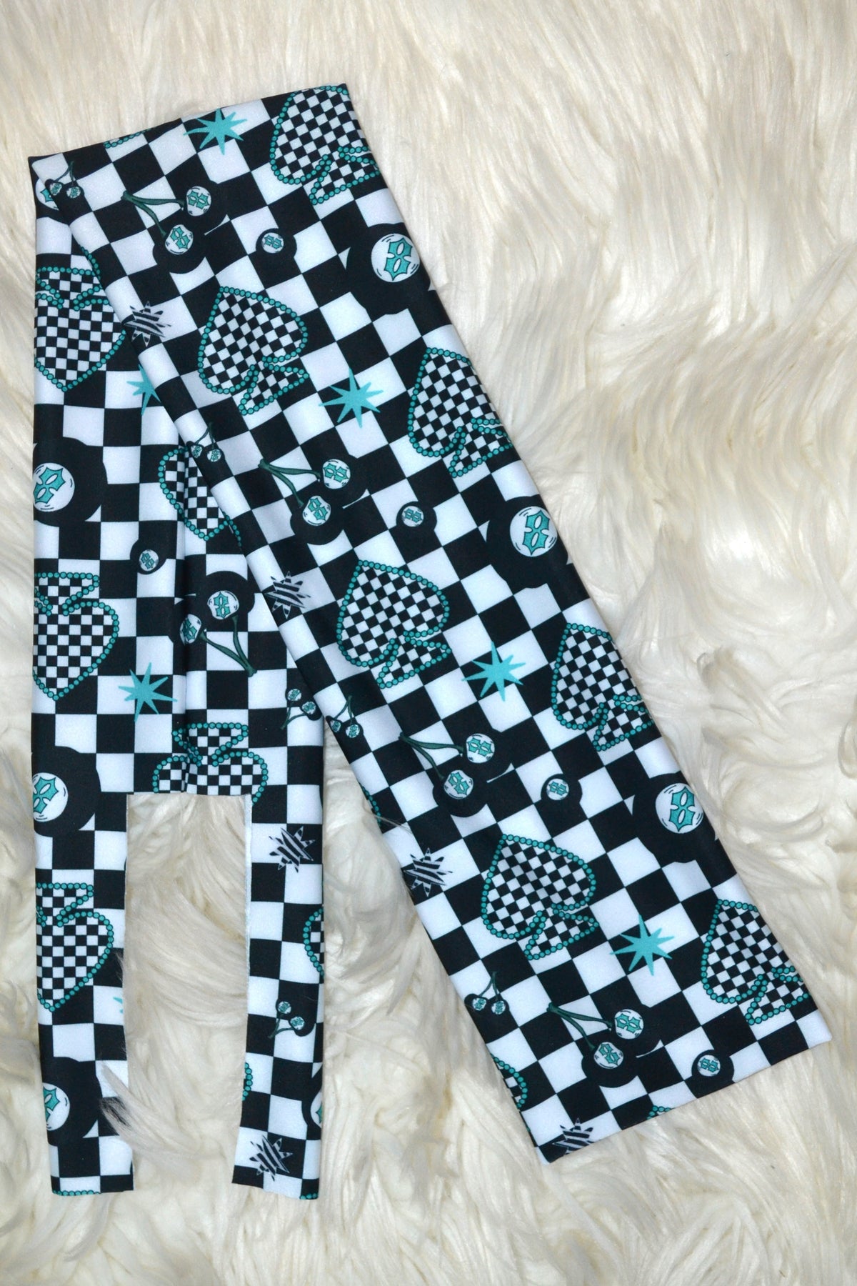 Checker Spade Tail Bag