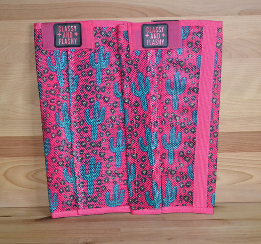 Pink Cactus Cheetah Fly Boots