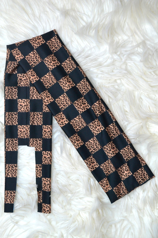 Cheetah Checker Tail Bag