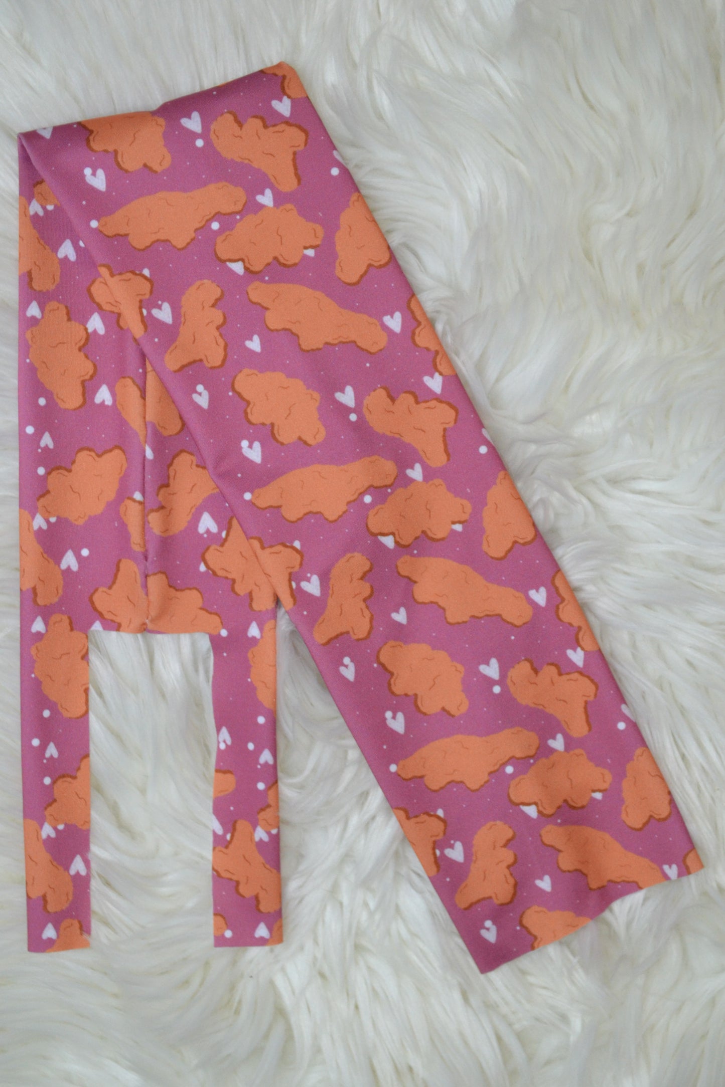 Dinosaur Nuggets Pink Tail Bag