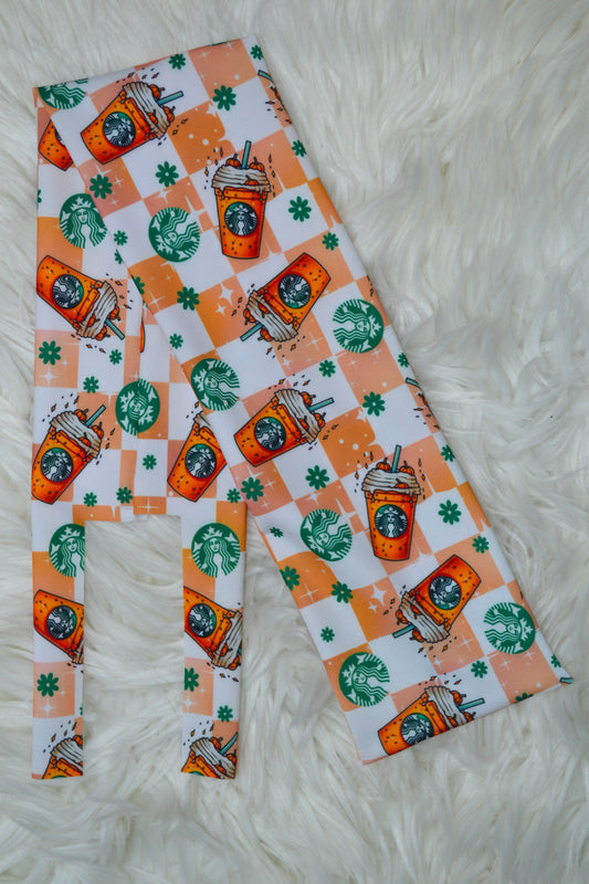 Pumpkin Frappuccino Star Drink Tail Bag