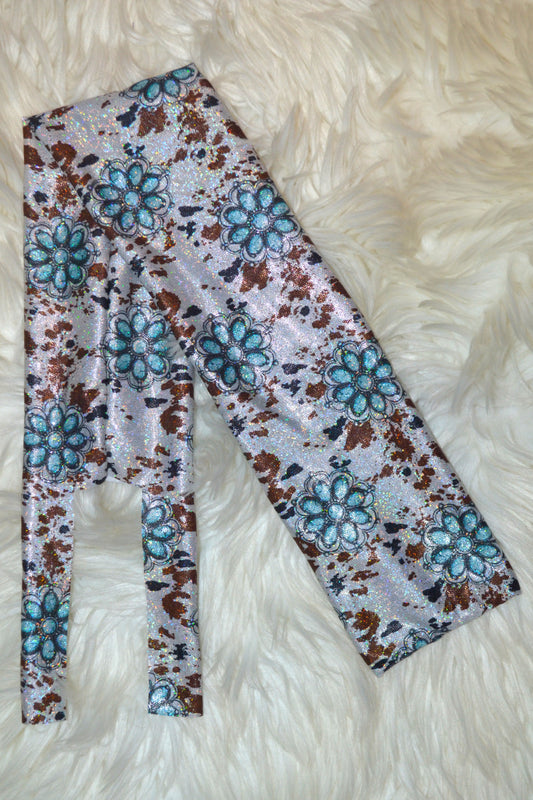 Cows and Jewels Tail Bag Holographic