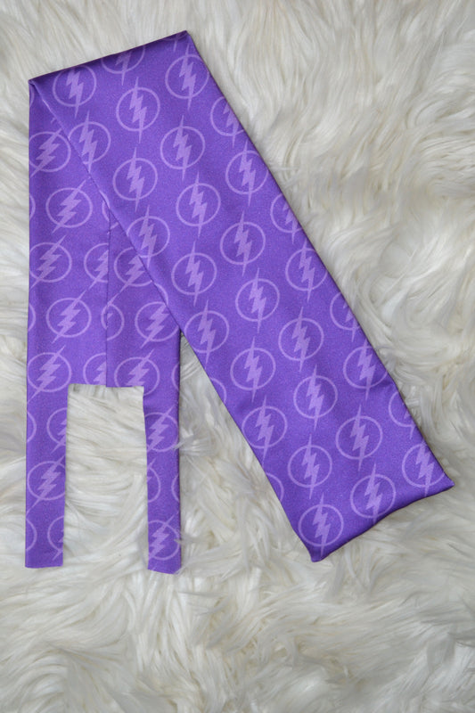 Purple Flashy Tail Bag