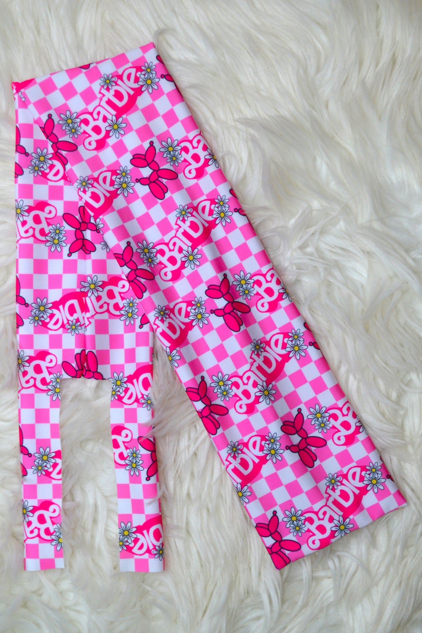 Checker Balloon Dogs Tail Bag