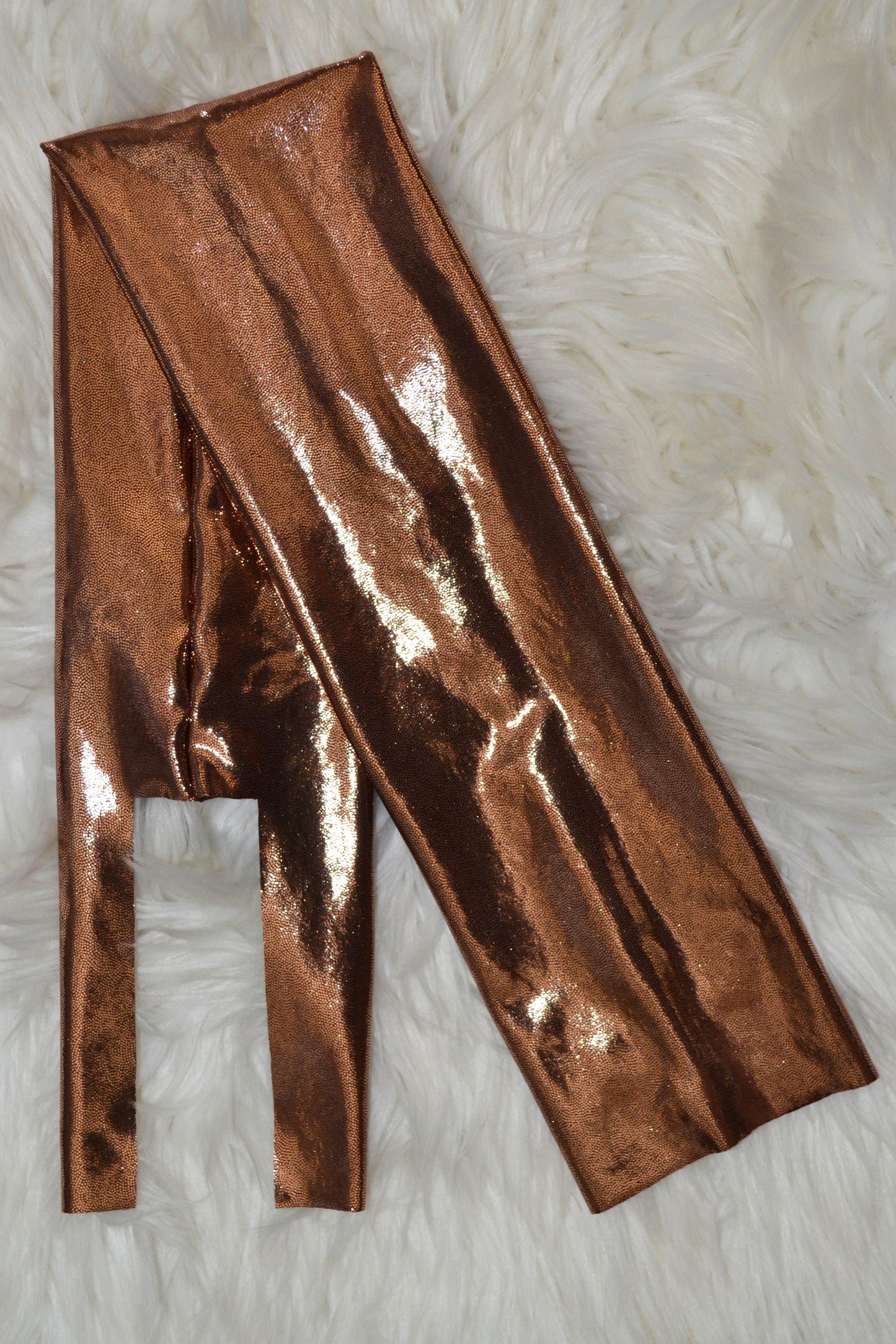 Brown Sparkle Shimmer Tail Bag