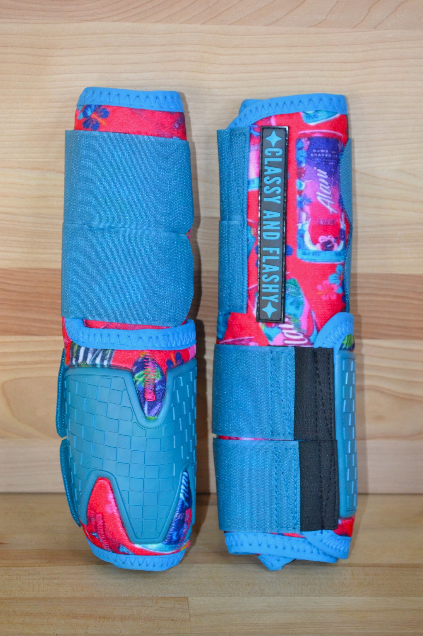 Neon Energy Cans Splint Boots