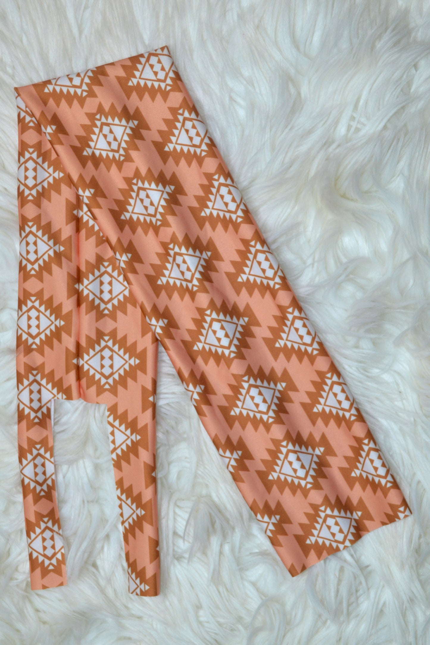 Carmel Beige Aztec Tail Bag