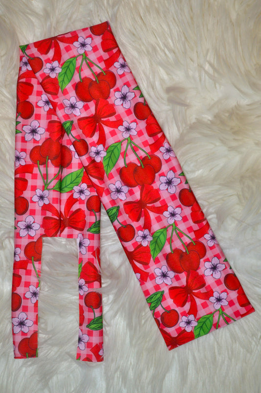 Cherry Bows Tail Bag