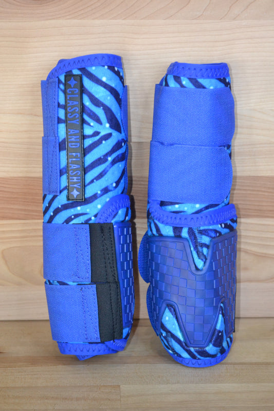 Blue Na'vi Splint Boots