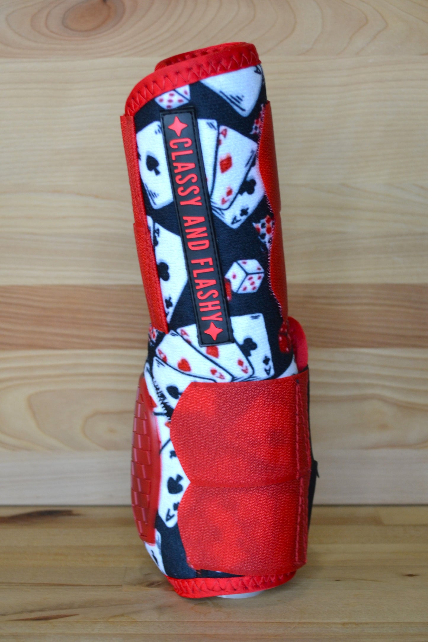Playing Card Splint Boots