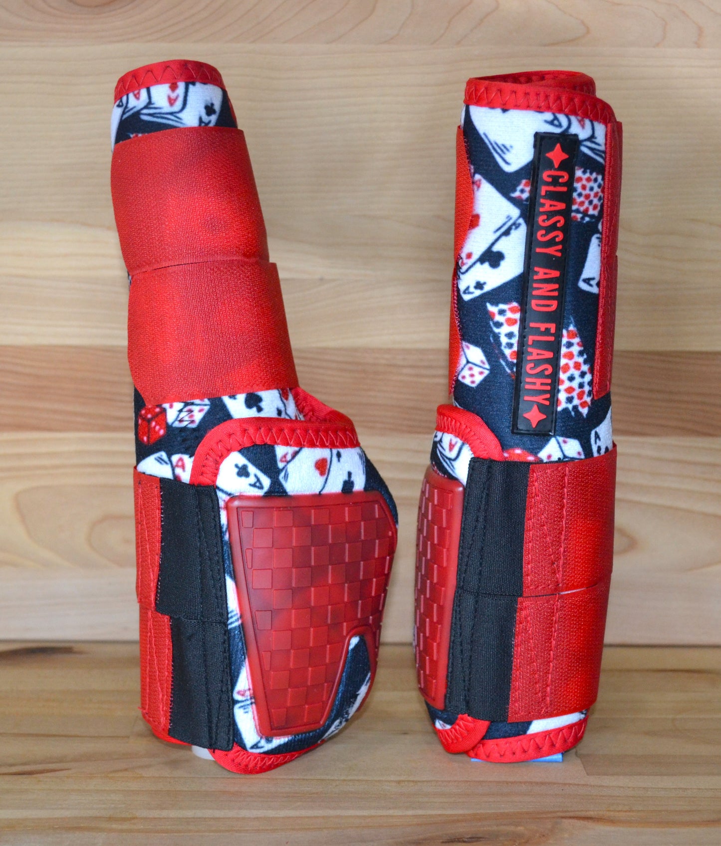 Playing Card Splint Boots