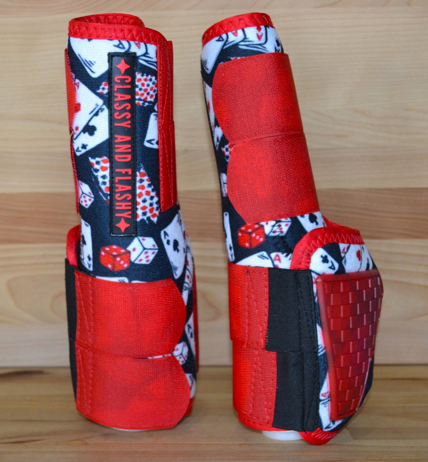 Playing Card Splint Boots