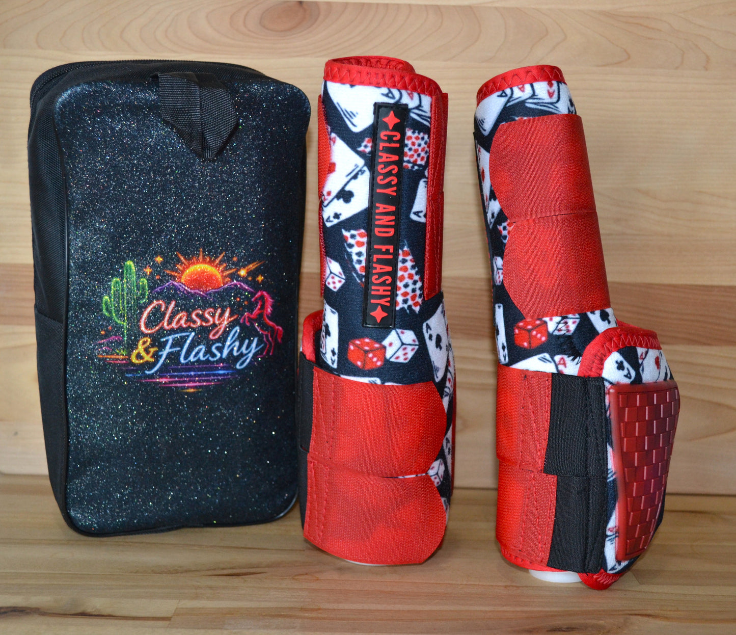 Playing Card Splint Boots