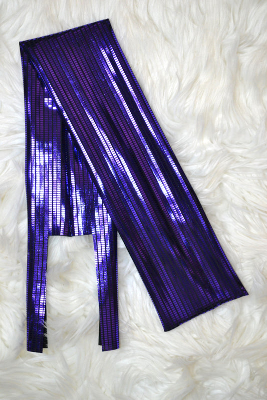 Dark Purple Shimmer Tail Bag