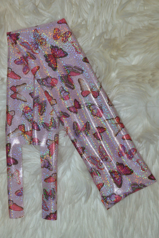 Pink Butterfly Tail Bag Holographic