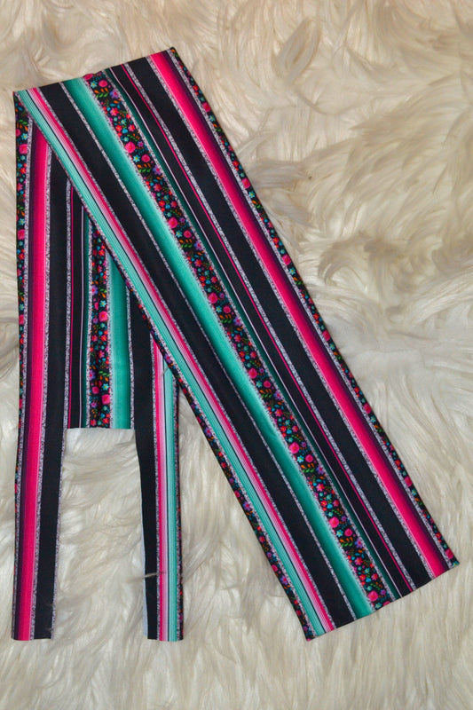 Floral Serape Tail Bag