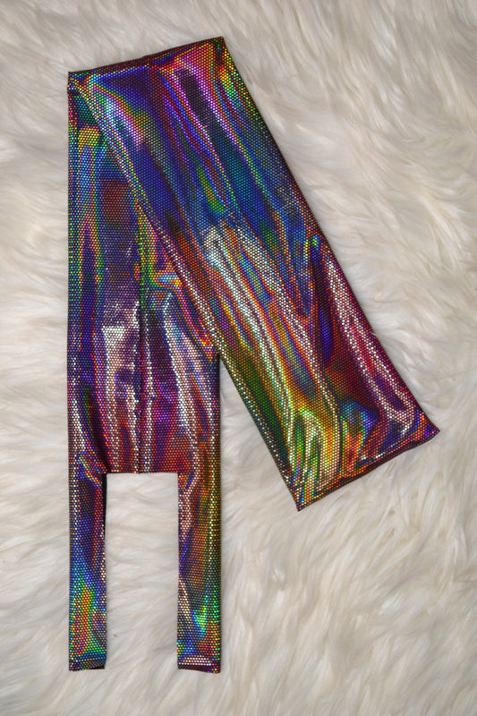 Rainbow Holographic Tail Bag