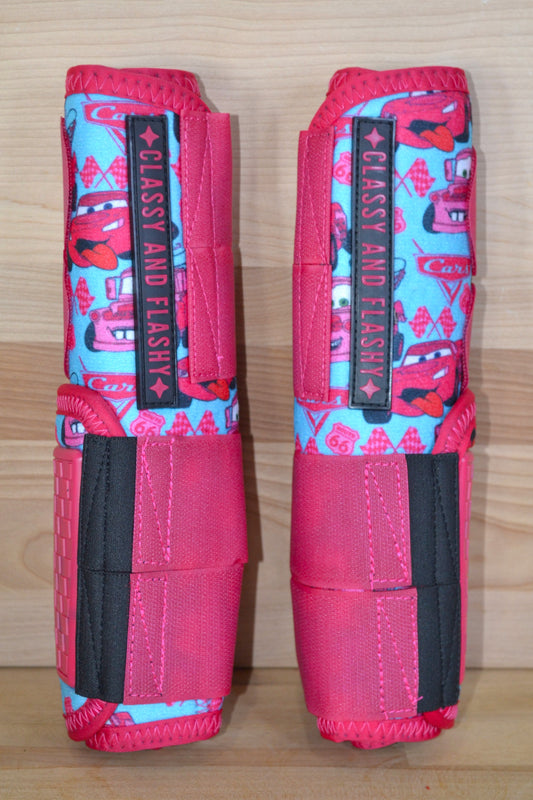 Pink Speed Sport Boots