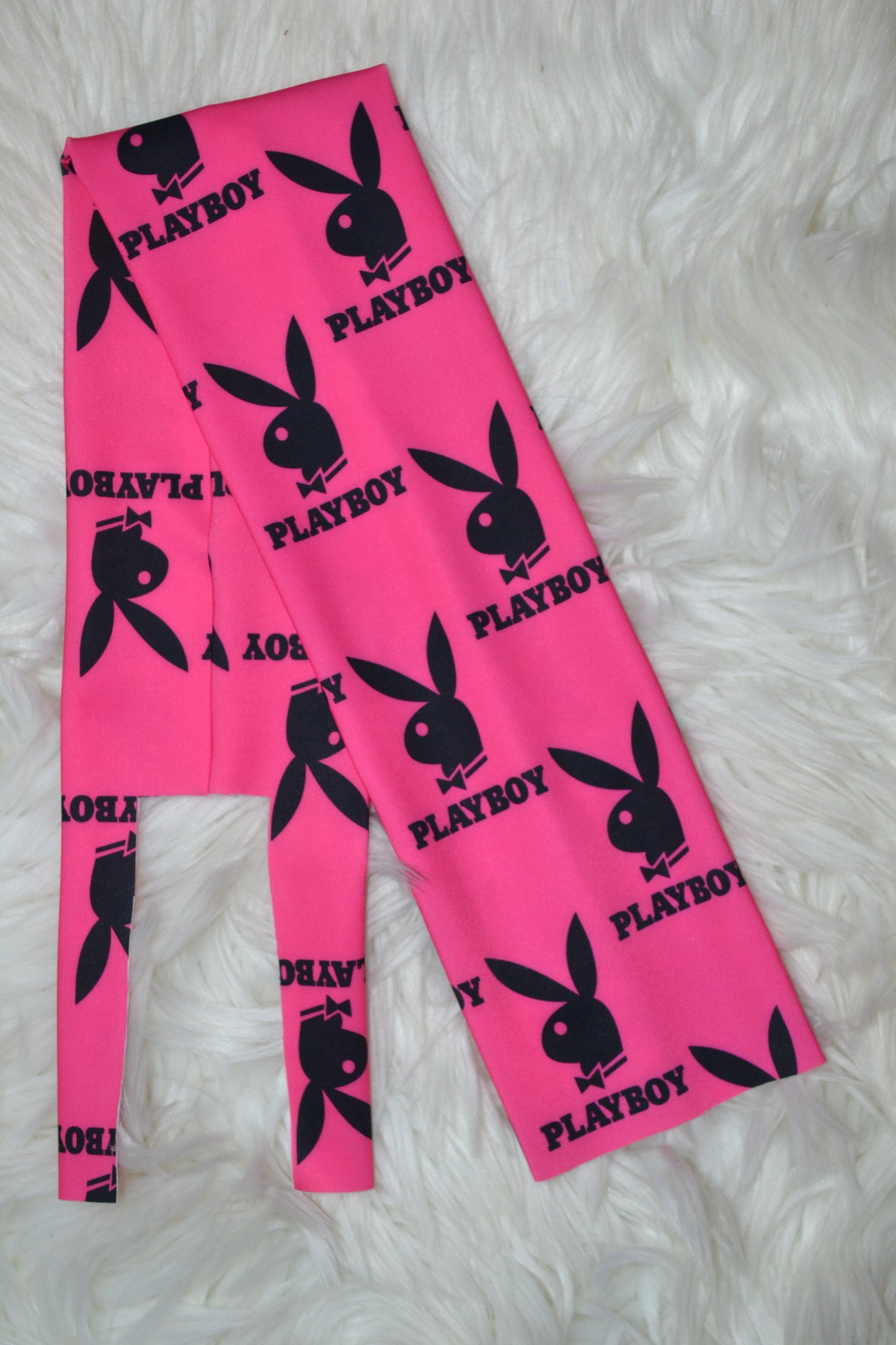 Bunny on Pink Tail Bag