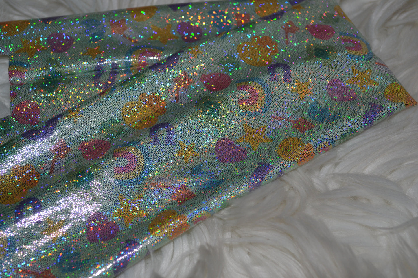 Green Lucky Tail Bag Holographic