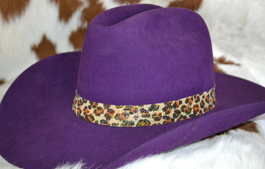 Cheetah Holographic Hat Band