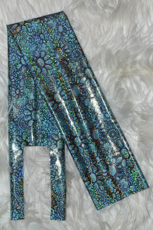 Turquoise Cowgirl Jewels Tail Bag Holographic