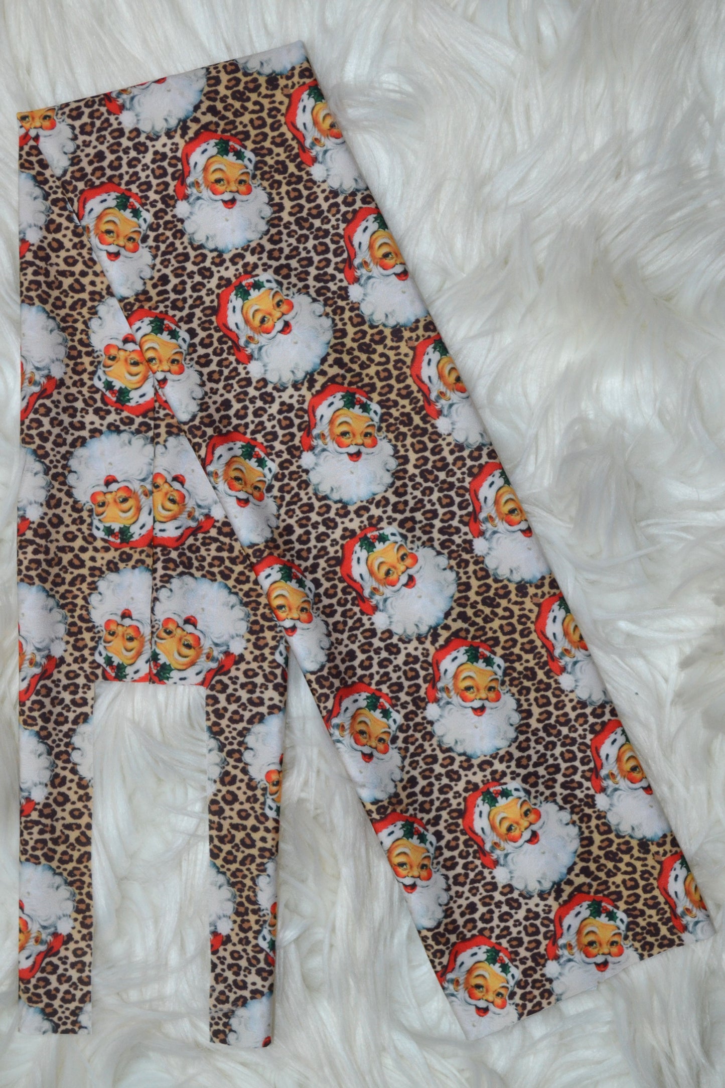 Cheetah Santa Tail Bag