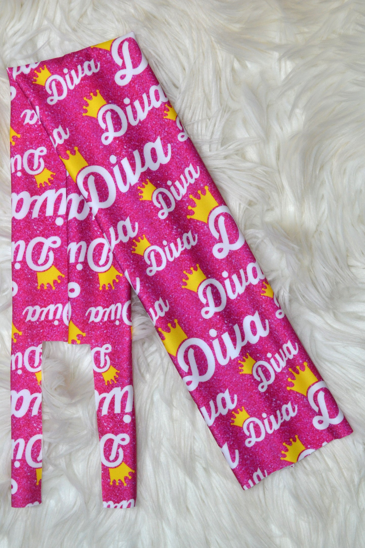 Diva Tail Bag Faux Glitter