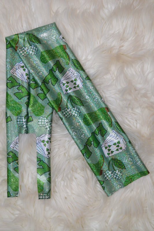 777 Western Green Lucky Tail Bag Holographic