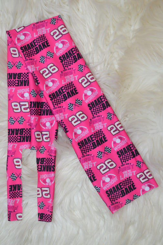 Hot Pink Shake and Bake Tail Bag