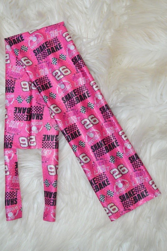 Hot Pink Shake and Bake Tail Bag Holographic