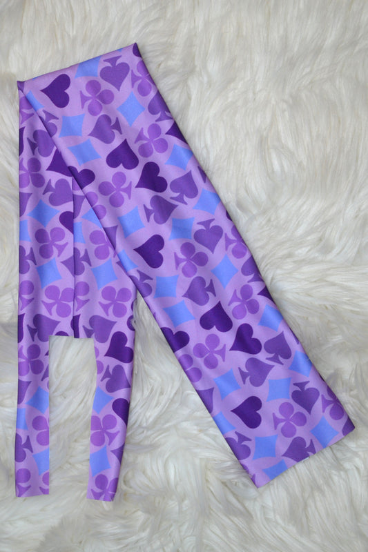 Purple Gambler Tail Bag
