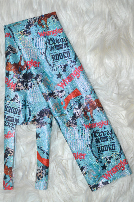 Rodeo Bronc Tail Bag Holographic