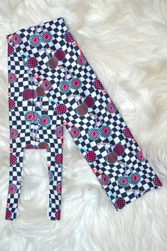 Checker 8 Ball Cherry Tail Bag
