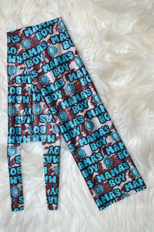 Western Mama's Boy Tail Bag Holographic